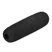 Uxcell 144mm Long Black Mic Cover Headset Windscreen Foam