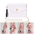 thumbnail image 3 of Bolso bandolera transparente MOETYANG Dorado, 3 of 5