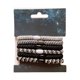 thumbnail image 2 of Coleteros para mujer, pinzas tejidas de moda, elásticos para trenzas, bandas para cabello grueso., 2 of 2