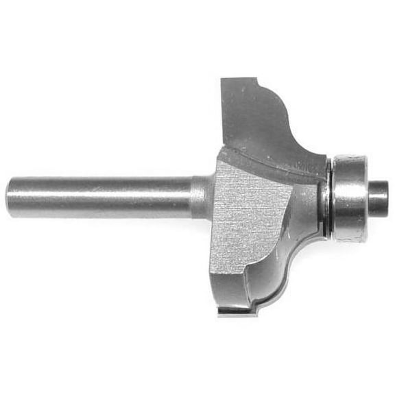 Magnate 3701 Ogee with Fillet Router Bit - 9/16" Cutting Height, 1/4" Shank Diameter, 2-1/4" Overall Length, 3/16" Radius, 1-3/8" Overall Diameter