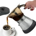 thumbnail image 3 of Bene Casa 3 Cup Electric Coffee Maker Home Automated Portable Espresso Machine, 3 of 5