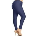 thumbnail image 2 of MOA COLLECTION Women's Plus Size Skinny Jeggings with Stretch Fabric and Pockets, 2 of 4