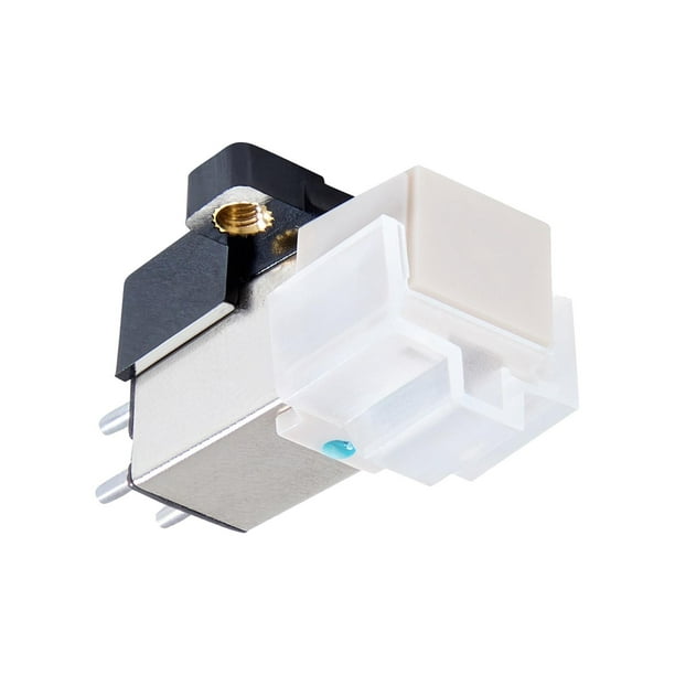 Aguja de fonógrafo,Fonógrafo Magnético Cartucho Stylus Aguja,Tocadiscos de gramófono Pick up Magnetic Stylus,Lector de grabadora de vinilo Cartucho magnético móvil,Aguja de aguja de