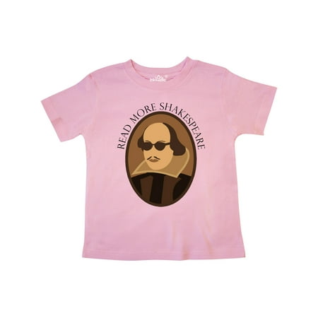 

Inktastic Read More Shakespeare Fun Gift Toddler Boy or Toddler Girl T-Shirt