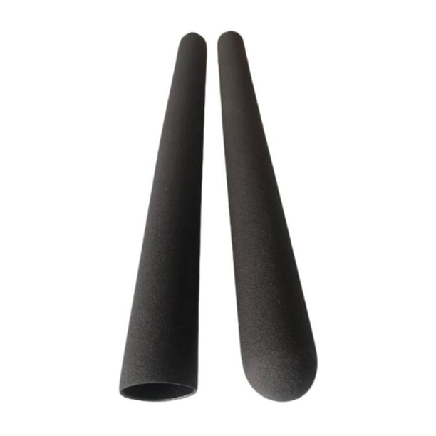 2 fundas para manillar de bicicleta estática, convertidor de placas de peso para barra. Interior 25mm L250mm