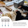 thumbnail image 1 of TEHAUX 1Set Sewing Presser Foot and Twin Needles Compatible with Most Machines for Smooth Stitching, 1 of 8