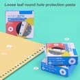 thumbnail image 1 of Musbetu 250Pcs Paper Repair Sticker DIY Mini Self-Adhesive Anti-break Loose-Leaf Paper Protector Office Supplies, 1 of 7