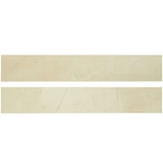 MSI Sande Cream 3 in. x 18 in. Matte Porcelain Bullnose Wall Tile (10 lin. ft./Case)