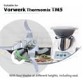 thumbnail image 2 of Stainless Steel Food Processor Blades, Robust & Eco-Friendly, Offering Noiseless Blending and Easy Clean-Up, 2 of 5