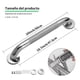 thumbnail image 4 of 2 PCS 20inch/51cm Pasamano Acero Inoxidable-Barras Agarradera de Seguridad Mango de Ducha para ancianos, Embarazadas,Mayores con Discapacitados, 4 of 7