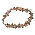 thumbnail image 1 of MasteelfCA Collier en Forme de Fleur Collier de Mode Doux Décoration de Cou Créative Rose, 1 of 7