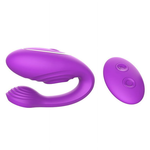 Vibrador para mujer, mini vibrador potente, masajeador vibratorio, resistente al agua, inalámbrico, para masaje de cuello, hombros, espalda y cuerpo, 1 pieza, color morado Sailing Electrónica