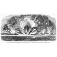 thumbnail image 2 of Siege Of Charleston 1863. N'The Siege Of Charleston - Explosion Of The Magazine At Fort Moultrie.' Engraving 1863., 2 of 4