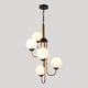 thumbnail image 2 of Lámpara colgante moderna, acabado dorado 5 luces E27 40W, 2 of 5
