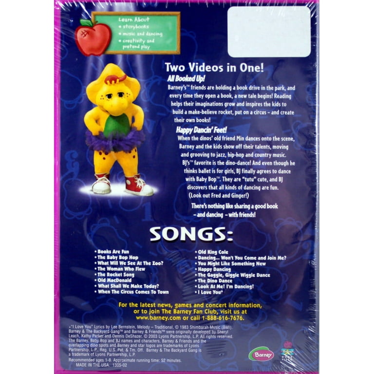 Barney's Read with Me Dance with Me (DVD) - Walmart.com