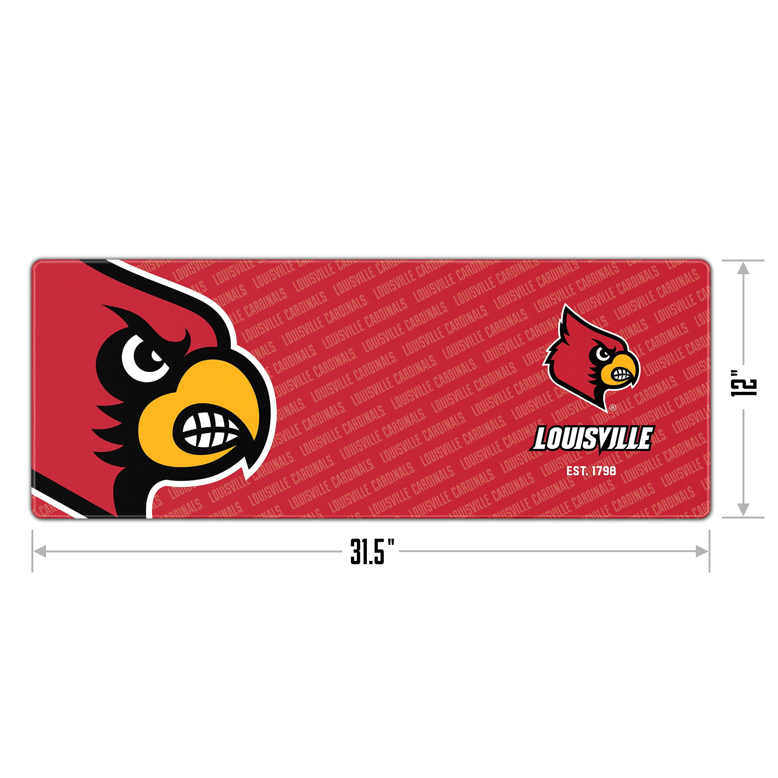 Louisville Cardinals Logo Series Desk Pad SMU