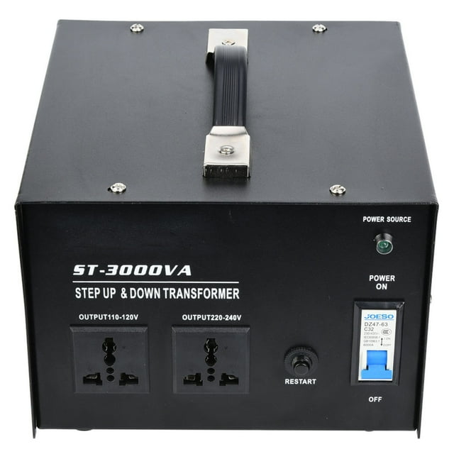 Transformador convertidor de voltaje de 3000 vatios transformador de voltaje reductor/reductor de alta resistencia de 110-120 V a 220-240 V convertidor de potencia monofásico ANGGREK Otros
