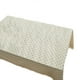 thumbnail image 2 of Mantel de margarita azul - borlas de encaje beige de 100x140cm • Licra de nylon • Funda de mesa rústica fresca para decorar la cena, 2 of 9
