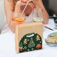 thumbnail image 3 of Yayeee Napkin Holder for Table Kitchen Paper Tissue Organization, Yellow Christmas Gingerbread, 3 of 8