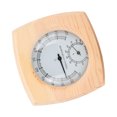 thumbnail image 1 of Aqxreight Wood  ,  Room  Hygrometer Humidity Temperature Meter Fit for  Room, Bathroom, Sweat Stream Room, 1 of 8
