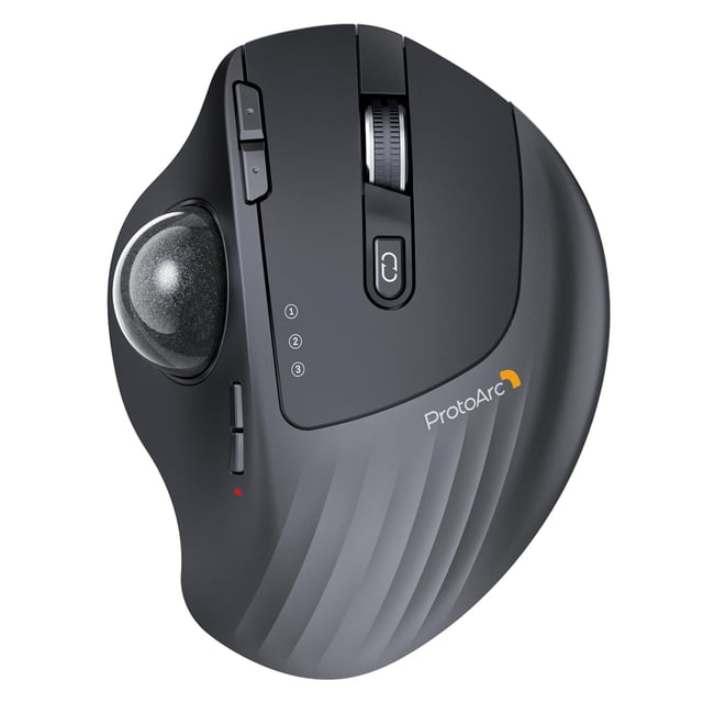 Ratón Trackball Inalámbrico ProtoArc EM01NL Bluetooth Gris