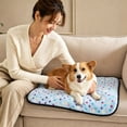thumbnail image 7 of Fleece Pet Blanket Soft Warm Multi Use Dog Cat Blanket for Crate Bed Travel Car Seat Cover Indoor Outdoor Pet Supplies(S), 7 of 7