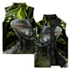 thumbnail image 2 of Chaqueta de invierno con estampado de calavera y arte abstracto en 3D para hombre, chaleco deportivo para exteriores, chaqueta de ciclismo, chaleco informal con cremallera a la moda para hombre, 2 of 5