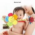 thumbnail image 3 of Baby Hanging Musical Toy, Plush Hanging Bell Musical Toy With Flower Pendant For Visual Stimulation And Oral Development, 3 of 8