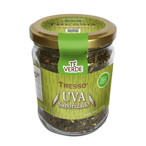 Té Verde Saborizado Tresso Uva 130 g
