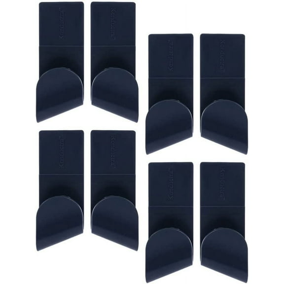 Kitchen Cabinet Organizer 4 Sets Pot Lid Rack Wall Mounted Pan Lid Organizer Holder Self Adhesive Pot Lid Holders Kitchen Cooking Utensil Tool Cabinet Organizer