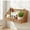 Light brown small size + 4 hooks, variant on QUTETN Rattan-Look Woven Hanging Basket with 4 No-Trace Hooks – Vintage Farmhouse Wall Organizer for Kitchen, Bathroom, Bedroom – Tool-Free Mounting – Small & Large Sizes