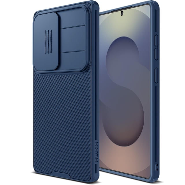 Funda para teléfono Nillkin Galaxy S25 Ultra de 6.9" azul a prueba de golpes