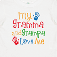 thumbnail image 4 of Inktastic Gramma and Grampa Love Me Boys or Girls Baby T-Shirt, 4 of 5