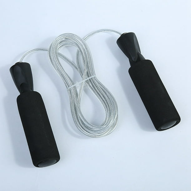Bangcool Jump Rope Adjustable Portable Absorbent Handle Skipping