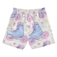 thumbnail image 7 of FORMRS Boys Swim Trunks Quick Dry Mesh Liner Boardshorts Sizes XS-XL, Pink Skates, 7 of 7