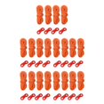 thumbnail image 1 of Maytalsory Cordon Réfléchissant de Sécurité pour Tente de Camping Expérience de Camping Sécurisée Cordes de Tente Réfléchissantes Robustes orange Ensemble de 5, 1 of 6