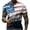 Light blue, variant on qucoqpe Mens American Flag T-Shirt Patriotic Vintage Shirts 4th of July Short Sleeve Hipster Tee Shirt