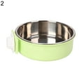 thumbnail image 2 of Walbest Pet Dog Bowl, Hanging Kennel Water Bowl Removable & Stainless Steel Pet Cage Food Water Bowl for Puppy Medium Dogs Cats Birds Ferret Rabbits, 2 of 7