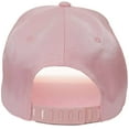 thumbnail image 3 of Designer Youth Hats for Boys & Girls - Premium Kids Trucker Hat with an Adjustable Plastic Buckle | Ages 2-5T - Metallic Pink, 3 of 7
