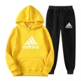 thumbnail image 3 of Sudadera con capucha y pantalones de chándal para hombre y mujer, ropa deportiva de marca de alta calidad, informal, con estampado relajado, para campamento y pesca, a la moda, novedad de otoño e invi, 3 of 5