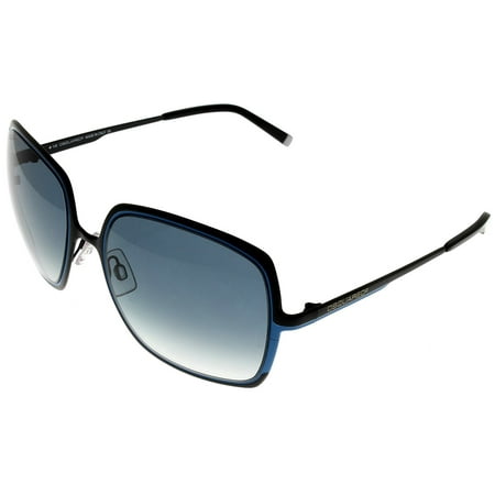 Dsquared2 Sunglasses Womens Black Blue 100% UV Protection DQ0012 05W Square Size: Lens/ Bridge/ Temple: 57-19-135