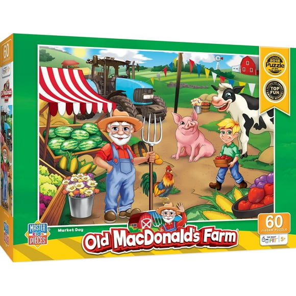 Old MacDonald's Farm Market Day 60pc