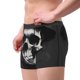 thumbnail image 2 of Fotbe Black White Hat Skull Calzoncillos Tipo Boxer con Bolsa de Soporte Total para Hombre, X-Temp Fresco, Transpirable y de Secado Rápido-Large, 2 of 5