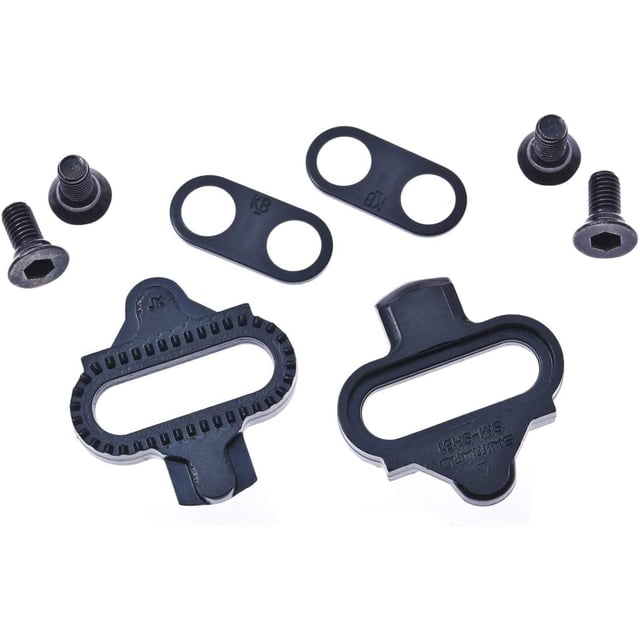 Tacos de ciclismo SHIMANO SH-51 sin placa negros