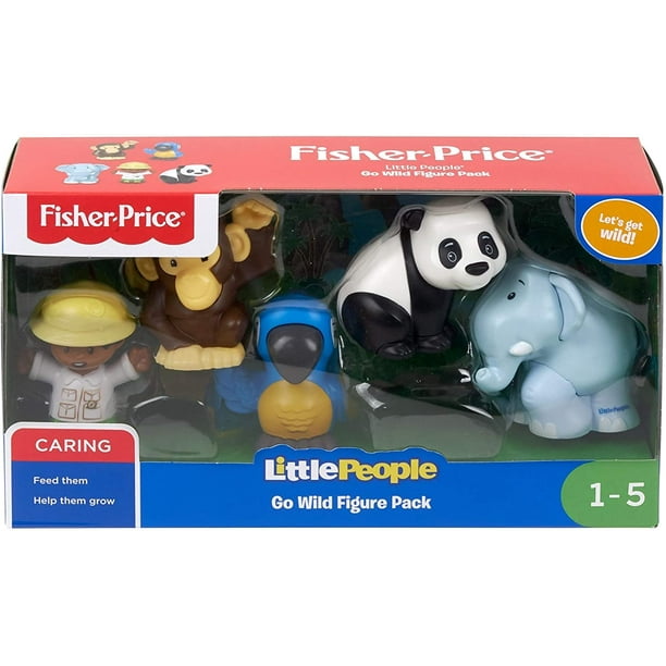 Pack de figuras Fisher-Price Little People Go Wild +1 año