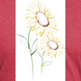 thumbnail image 3 of CafePress - Sunflowers2 67 Mens Tri Blend T Shirt - Mens Tri-blend T-Shirt, 3 of 4