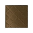 thumbnail image 1 of FASÄDE Easy Installation Quilted Oil Rubbed Bronze Wall Panel Sample (12" X 12" Sample), 1 of 1