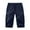 Navy, variant on OSOLU Solid Color Men Linen Capri Pants Baggy Harem Pants Drawstring Yoga Beach Pants Trousers Fashionable Classic Leisure Bottoms