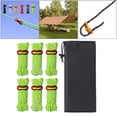 thumbnail image 3 of Guylines Tent Cords Ligero con tensor para acampar al aire libre Verde Sunnimix Cuerda de tienda Guyline, 3 of 8