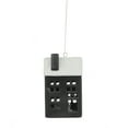 thumbnail image 2 of Holiday Time PL 4in LED Ceramic Black House Ornament Home Decor, 2 of 5